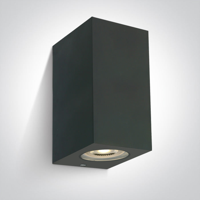 ONE Light Ceiling Light GU10 2x6W IP65 Anthracite 67142K/AN