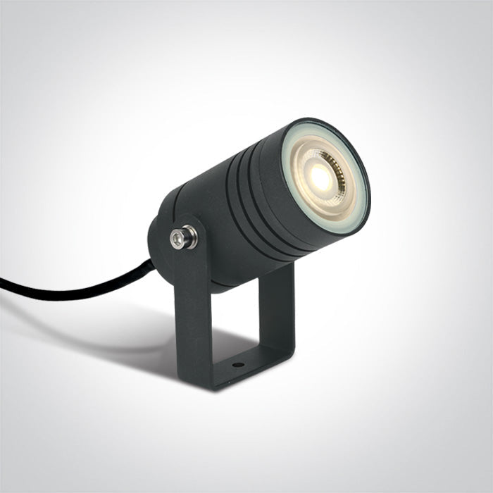 ONE Light Wall / Ceiling Light 10W IP65 Anthracite 67198G/AN