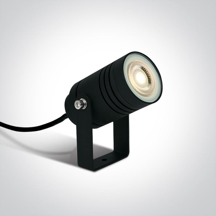 ONE Light Wall / Ceiling Light 10W IP65 Black 67198G/B
