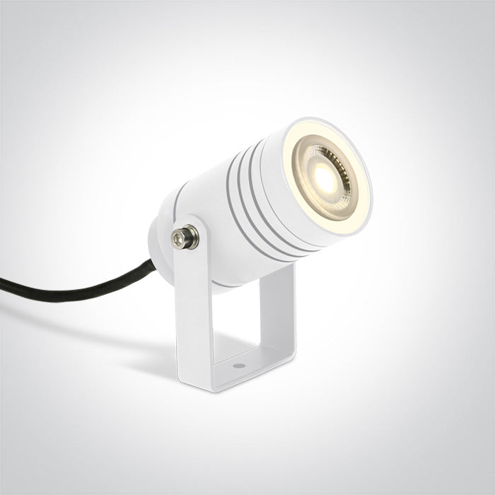 ONE Light Wall / Ceiling Light 10W IP65 White 67198G/W