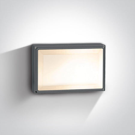 ONE Light Wall / Ceiling Light E27 2x10W IP54 Anthracite 67208B/AN