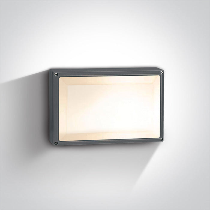 ONE Light Wall / Ceiling Light E27 2x10W IP54 Anthracite 67208B/AN