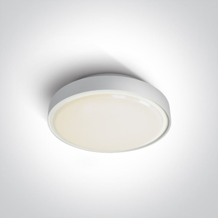 ONE Light Ceiling Light 16W 960lm 3000K CRI80 IP65 White 67280N/W/W