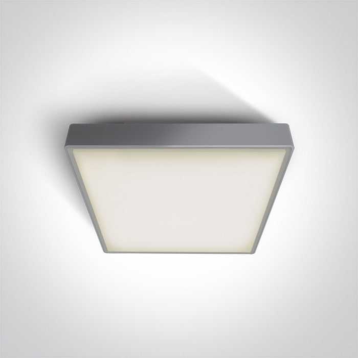 ONE Light Ceiling Light 24W 1440lm 3000K CRI80 IP65 Grey 67282AN/G/W
