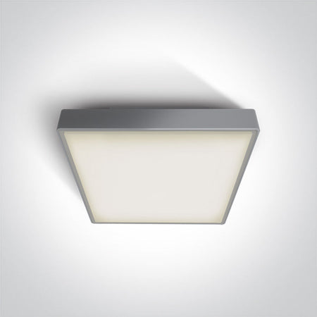 ONE Light Ceiling Light 16W 1280lm 3000K CRI80 IP65 Grey 67282ANE/G/W