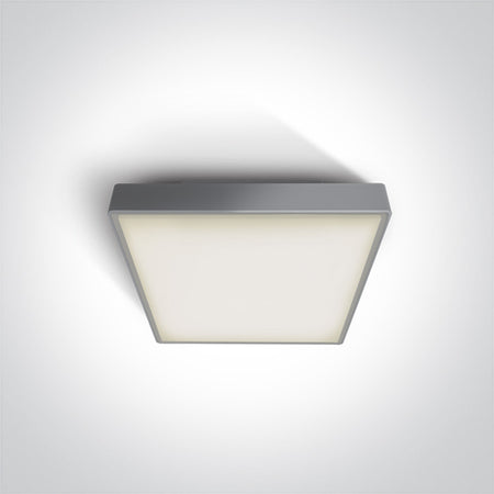 ONE Light | 67282N/G/W GREY LED PLAFO 16W WW IP65 230v - OEM NORDIC - Quality Parts Distribution