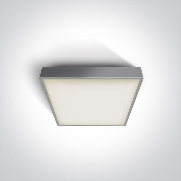ONE Light | 67282N/G/W GREY LED PLAFO 16W WW IP65 230v - OEM NORDIC - Quality Parts Distribution