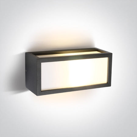 ONE Light Wall Light E27 12W IP54 Anthracite 67328/AN