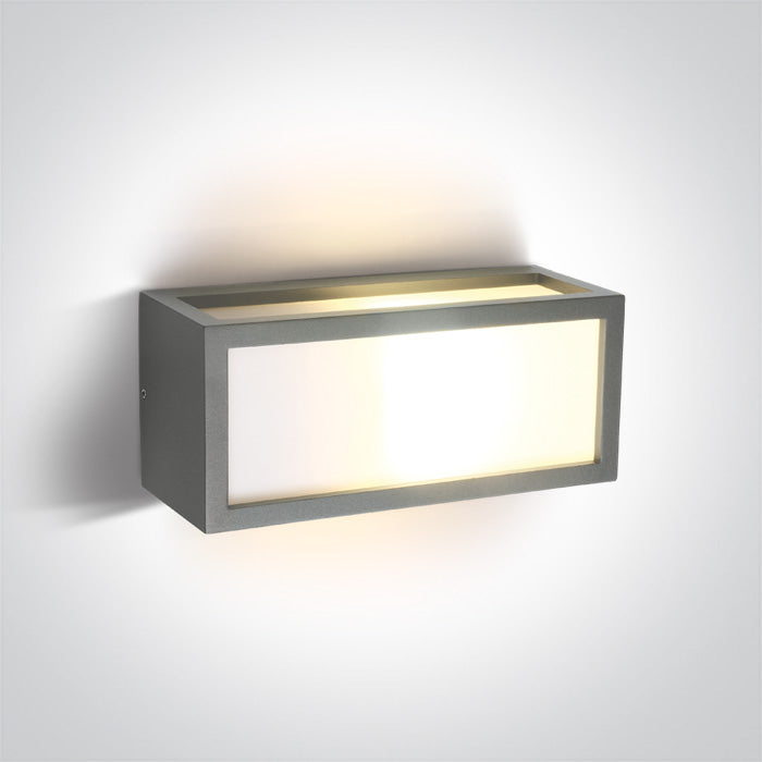 ONE Light Wall Light E27 12W IP54 Grey 67328/G