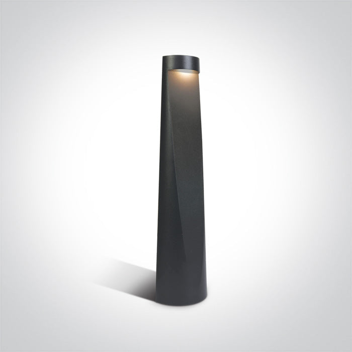 ONE Light Bollard Light 7W 262lm 3000K CRI80 IP65 Anthracite 67358/AN/W