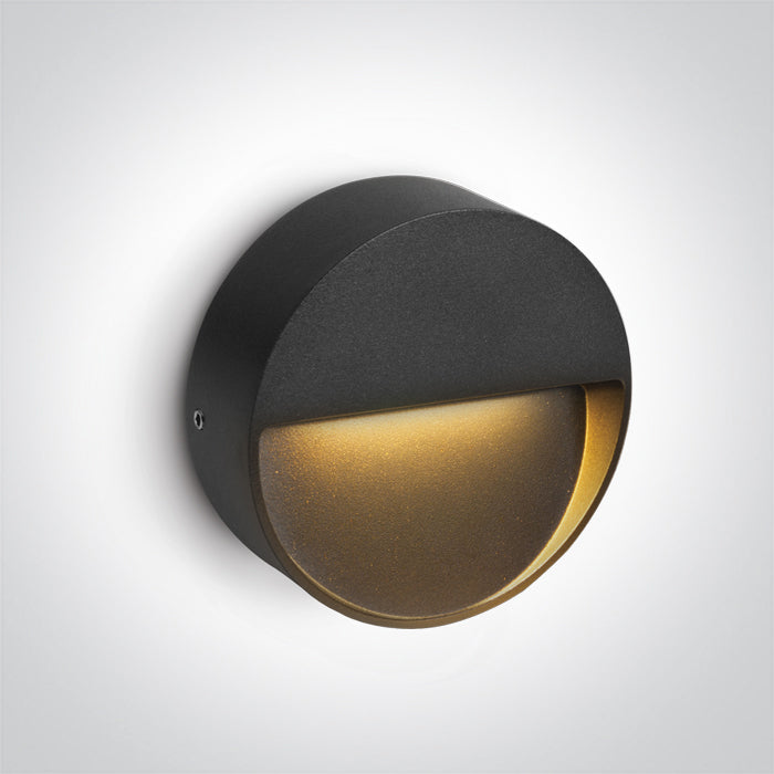 ONE Light Wall Light 3W 200lm 3000K CRI80 IP54 Anthracite 67359/AN/W