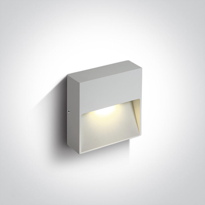 ONE Light Ceiling Light 4W 200 3000K CRI80 IP54 White 67359A/W/W