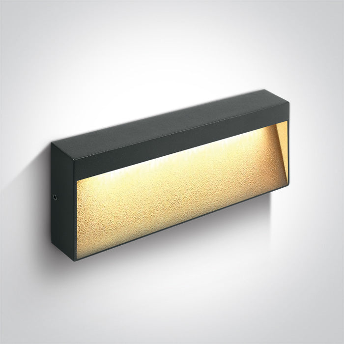 ONE Light Ceiling Light 7W 400 3000K CRI80 IP54 Anthracite 67359B/AN/W