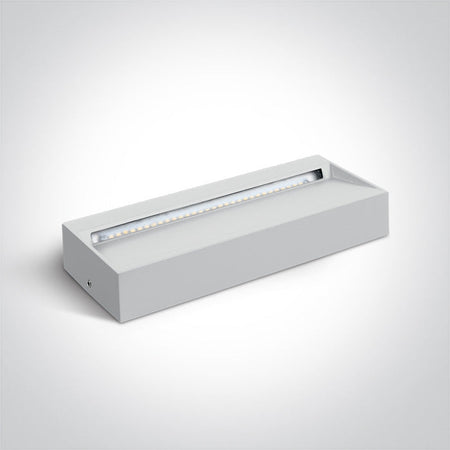 ONE Light Wall Light 7W 400lm 3000K CRI80 IP54 White 67359B/W/W