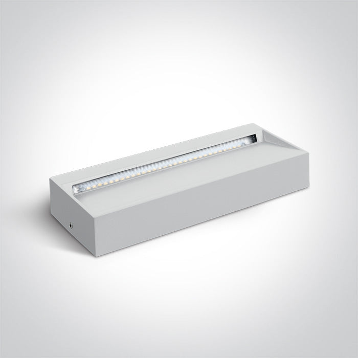 ONE Light Wall Light 7W 400lm 3000K CRI80 IP54 White 67359B/W/W