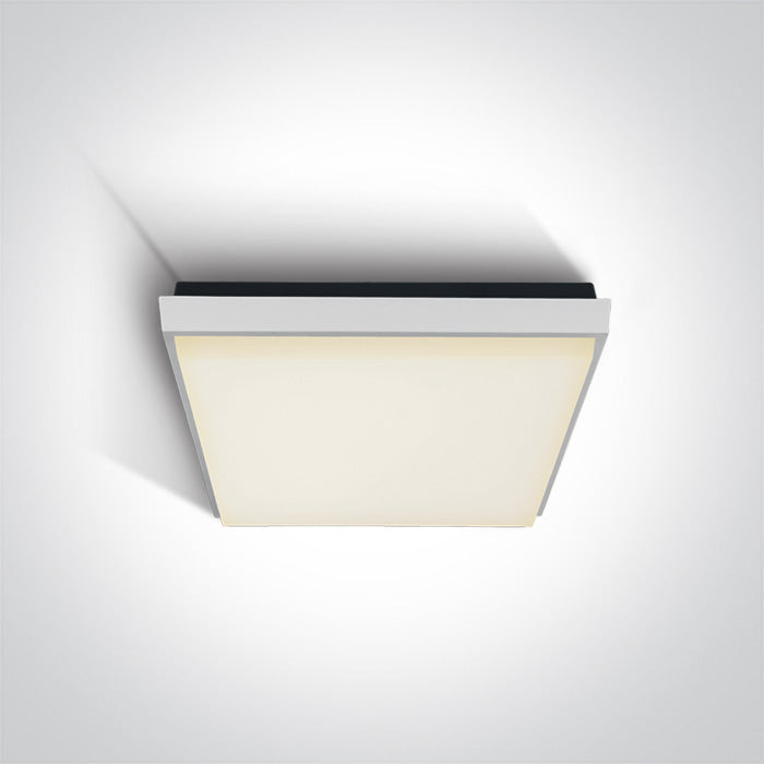 ONE Light | 67362A/W/W WHITE PLAFO LED 20W WW IP54 230V - OEM NORDIC - Quality Parts Distribution