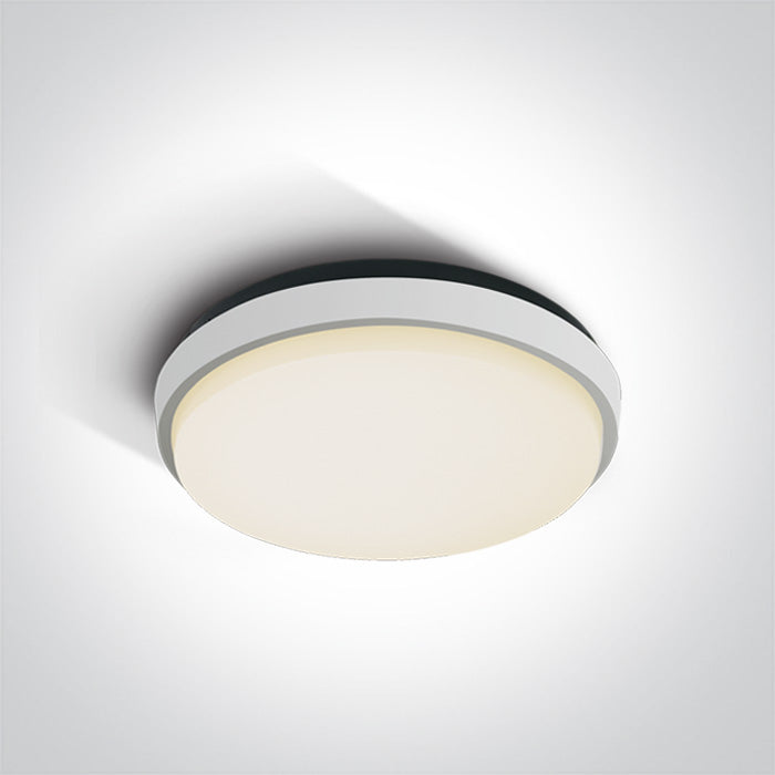 ONE Light | 67363/W/W WHITE PLAFO LED 30W WW IP54 230V - OEM NORDIC - Quality Parts Distribution
