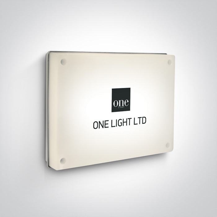 ONE Light Ceiling Light 8W 3000K CRI80 IP54 Grey 67364/G/W