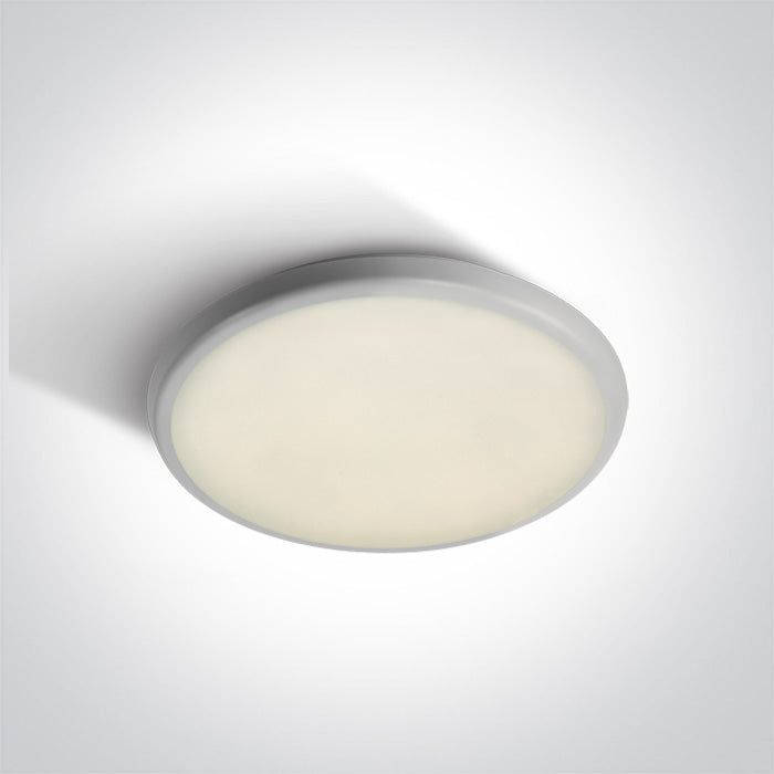 ONE Light | 67368/W/C WHITE LED PLAFO 18W CW IP54 230V - OEM NORDIC - Quality Parts Distribution