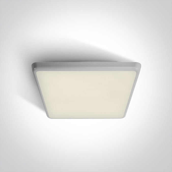 ONE Light | 67372/W/C WHITE LED PLAFO 25W CW IP54 230V - OEM NORDIC - Quality Parts Distribution