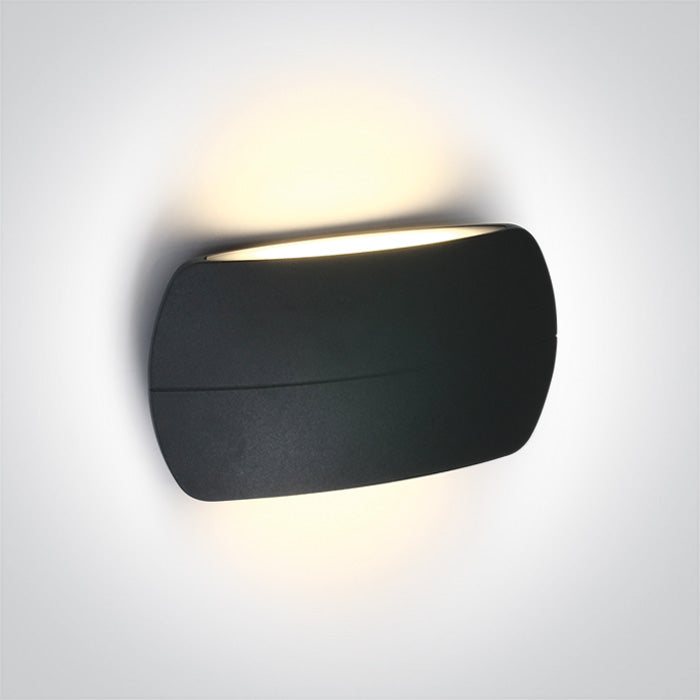 ONE Light Wall Light 2x6W 2x420lm 3000K CRI80 IP54 Anthracite 67378A/AN/W