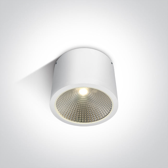 ONE Light | 67380A/W/W WHITE COB LED 25W WW IP54 60d 230V - OEM NORDIC - Quality Parts Distribution