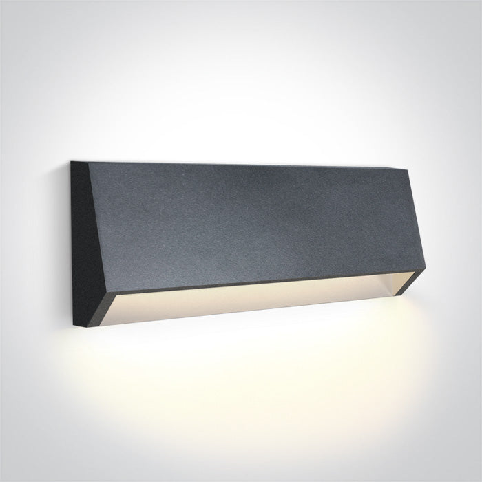 ONE Light Wall Light 4W 220lm CRI80 IP65 Anthracite 67386C/AN/V