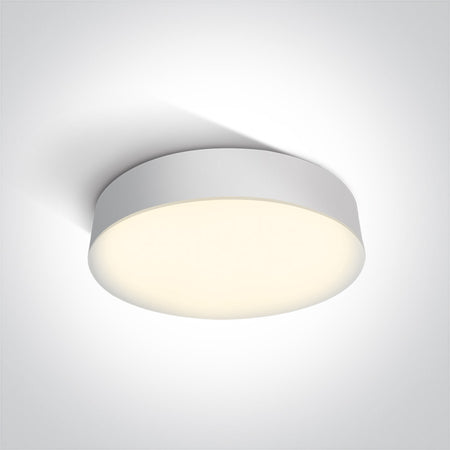 ONE Light | 67390/W/C WHITE LED PLAFO 21W CW IP65 230V - OEM NORDIC - Quality Parts Distribution