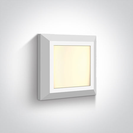 ONE Light | 67394A/W/W WHITE LED WALL LIGHT 3,5W WW IP65 230V - OEM NORDIC - Quality Parts Distribution