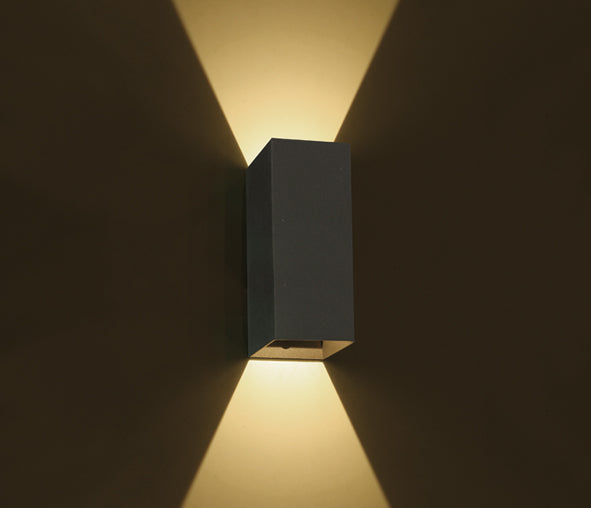 ONE Light Wall Light 2x3W 2x200lm 3000K CRI80 IP54 Anthracite 67398A/AN/W