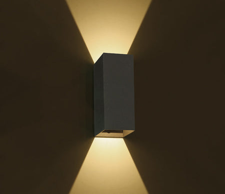 ONE Light Wall Light 2x3W 2x200lm 3000K CRI80 IP54 Anthracite 67398A/AN/W