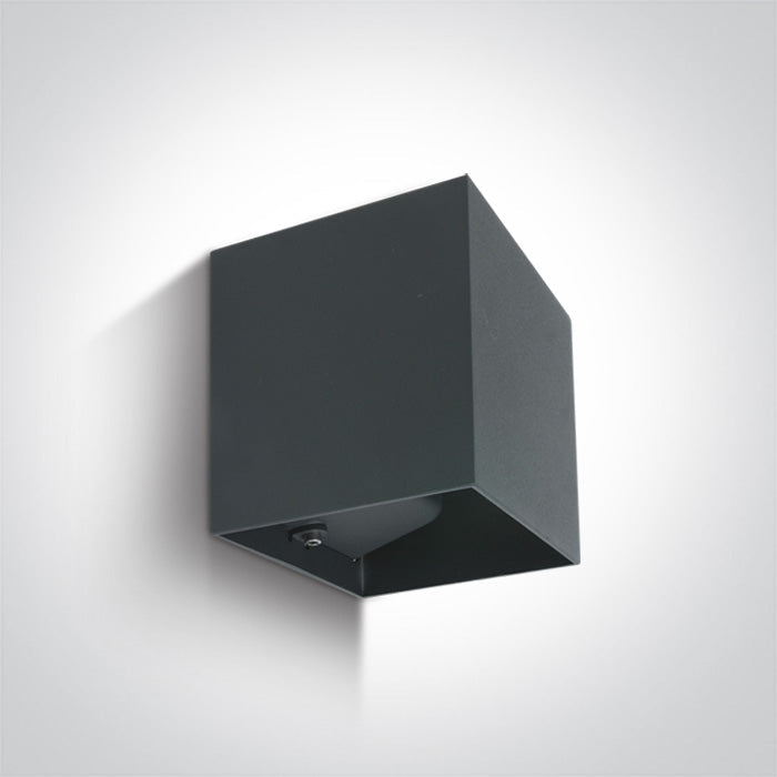 ONE Light Wall Light 2x3W 2x200lm 3000K CRI80 IP54 Anthracite 67398C/AN/W