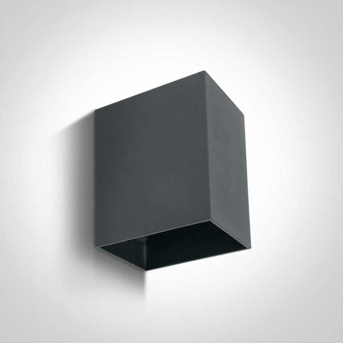 ONE Light Wall Light 3W 200lm 3000K CRI80 IP54 Anthracite 67398/AN/W