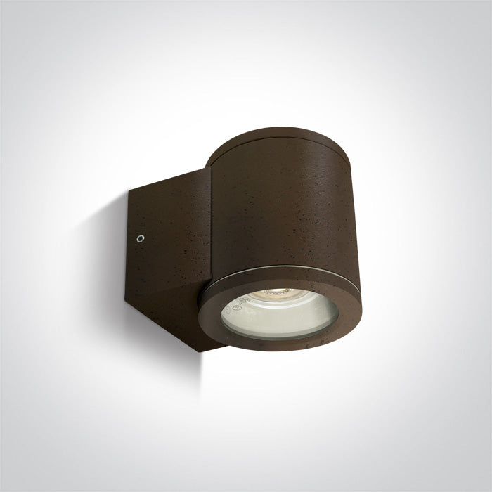 ONE Light | 67400A/BR RUST BROWN WALL GU10 10W IP54 - OEM NORDIC - Quality Parts Distribution