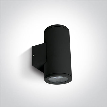 ONE Light Wall Light GU10 2X10W IP54 Black 67400B/B