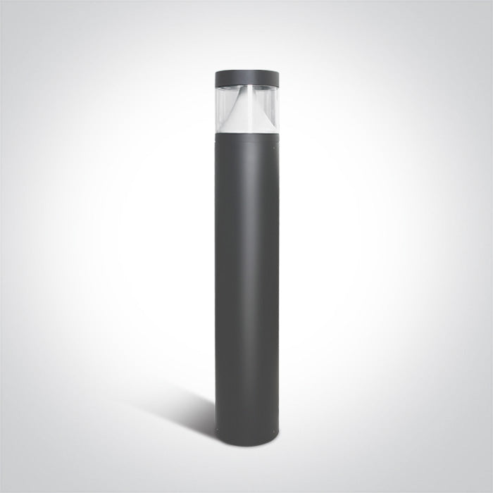 ONE Light | 67410A/AN/W ANTHRACITE LED BOLLARD 100cm 20W WW IP65 230V - OEM NORDIC - Quality Parts Distribution