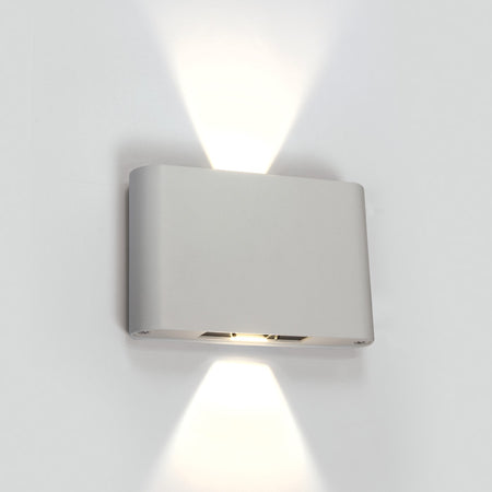 ONE Light | 67412/W/W WHITE WALL LED 2x6W WW IP54 230V - OEM NORDIC - Quality Parts Distribution