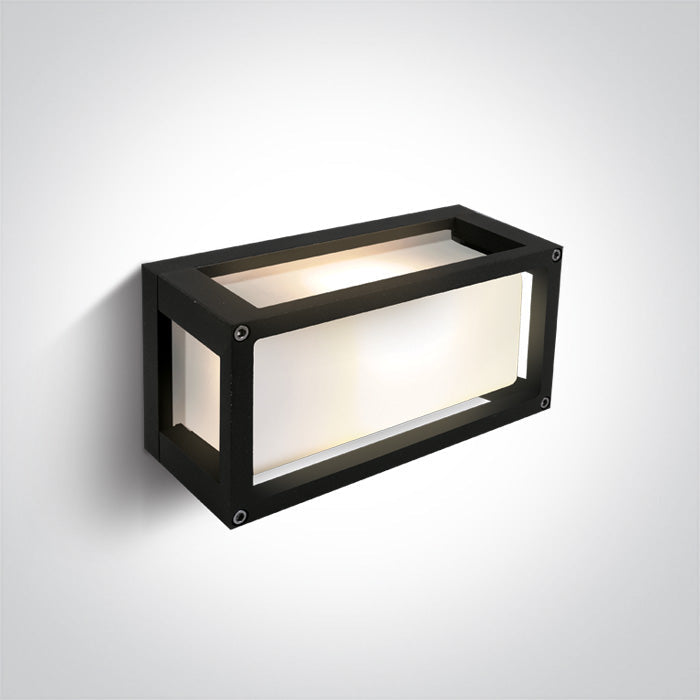 ONE Light Wall Light E27 12W IP54 Black 67420/B
