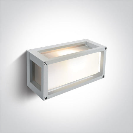 ONE Light Wall Light E27 12W IP54 White 67420/W