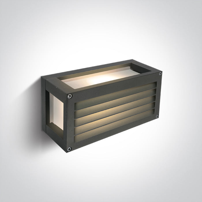 ONE Light | 67420A/AN ANTHRACITE E27 12W WALL LIGHT IP54 - OEM NORDIC - Quality Parts Distribution