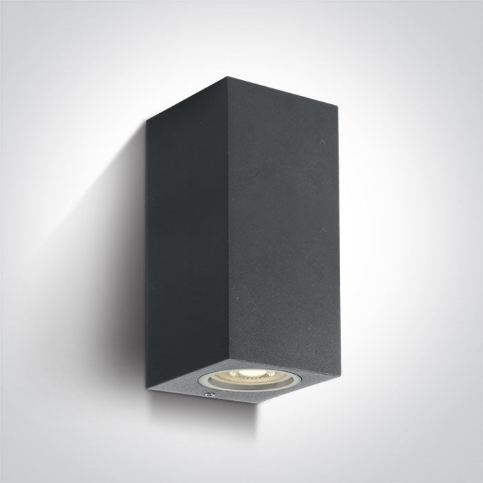 ONE Light | 67426A/AN ANTHRACITE WALL LIGHT GU10 2x10W IP65 - OEM NORDIC - Quality Parts Distribution