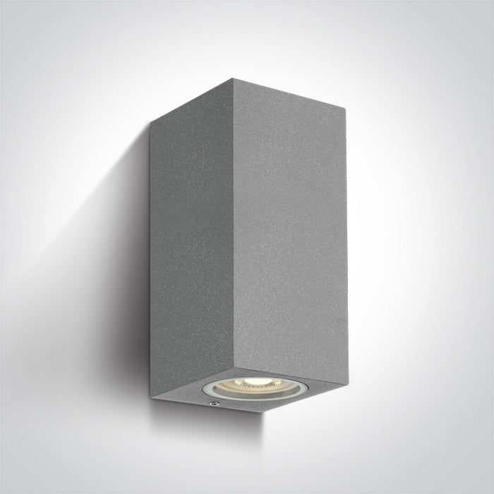ONE Light Wall Light GU10 2x10W IP65 Grey 67426A/G