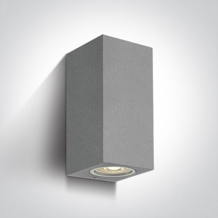 ONE Light Wall Light GU10 2x10W IP65 Grey 67426A/G