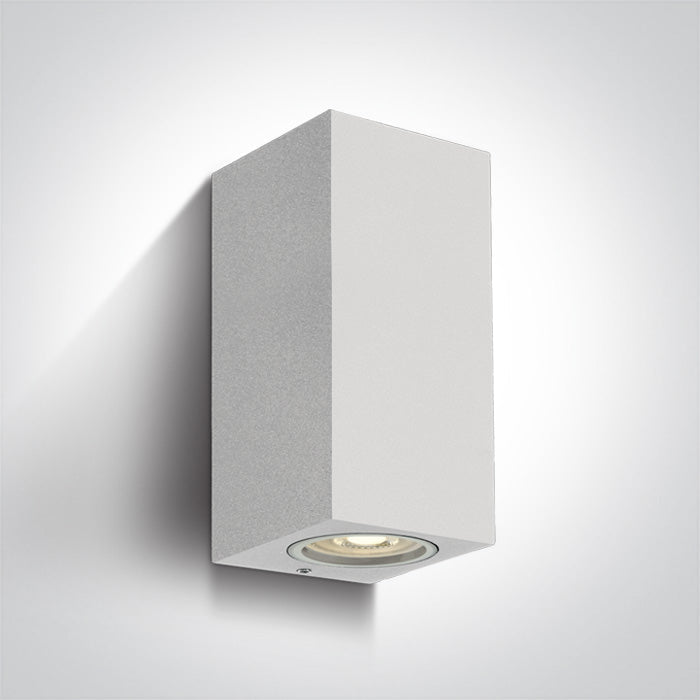 ONE Light Wall Light GU10 2x10W IP65 White 67426A/W