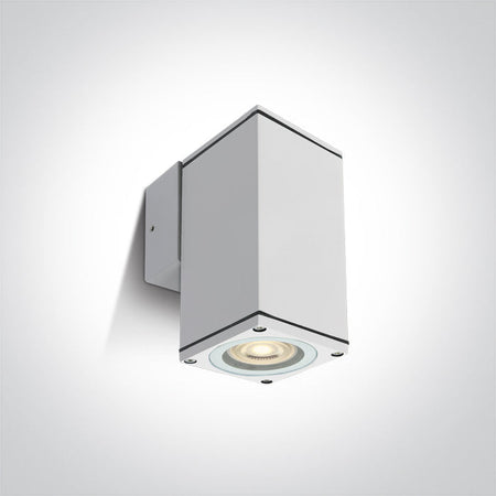 ONE Light Wall Light GU10 10W IP54 White 67426B/W