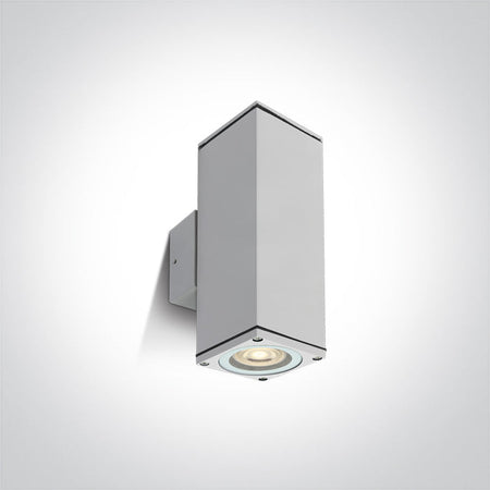 ONE Light Wall Light GU10 2x10W IP54 White 67426C/W