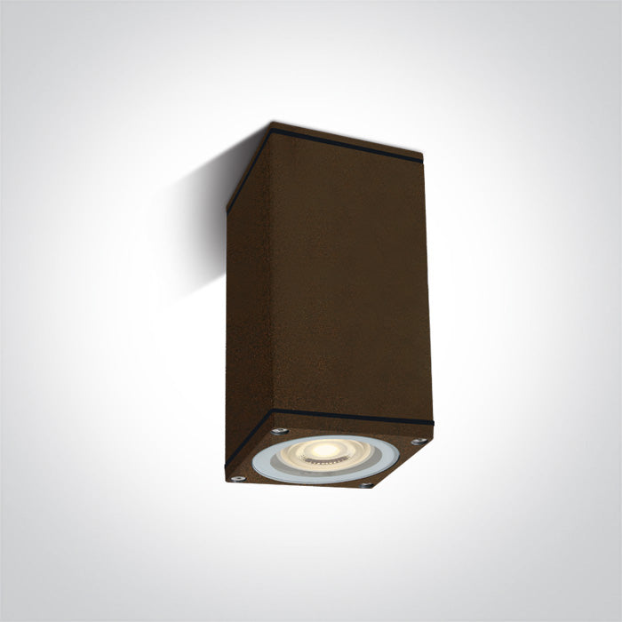 ONE Light | 67426D/BR RUST BROWN CEILING GU10 10w IP54 100-240V - OEM NORDIC - Quality Parts Distribution