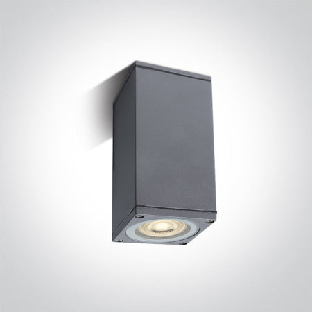 ONE Light Ceiling Light GU10 10W IP54 Grey 67426D/G