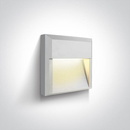 ONE Light Wall Light 8W 350lm 3000K CRI80 IP65 White 67430A/W/W