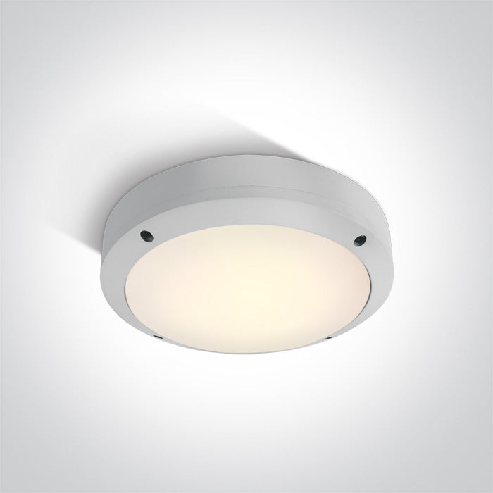 ONE Light | 67442/W/W WHITE LED PLAFO 10W WW IP54 230V - OEM NORDIC - Quality Parts Distribution
